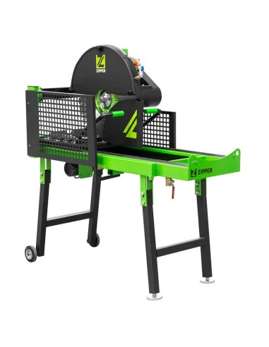 3 - Coupe carrelage pietement pliant electrique 4000 W scie 600 mm Zipper zi-zsm600