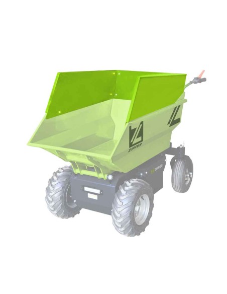 1 - Rallonges pour brouette a moteur ed500 Zipper zi-ed500ma