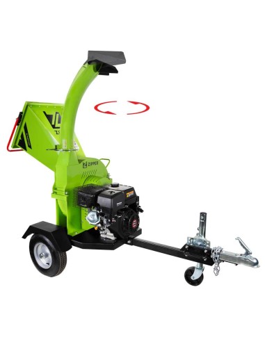 2 - Broyeur vegetaux thermique 9000w cut 120mm Zipper zi-haek1500