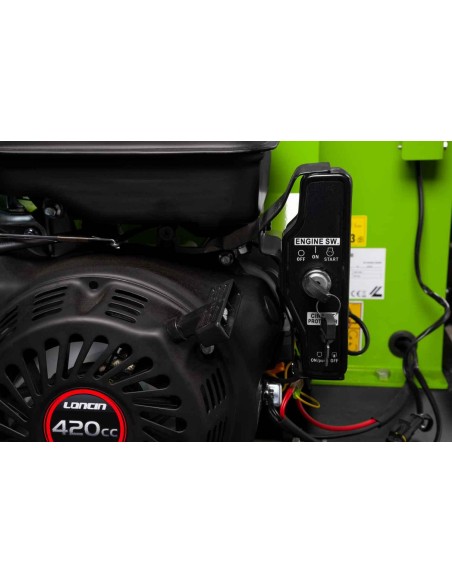 5 - Broyeur vegetaux thermique 9000w cut 120mm Zipper zi-haek1500