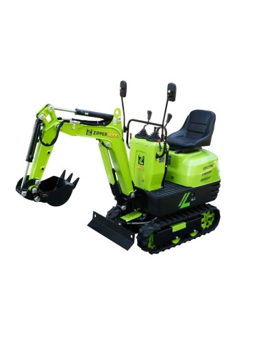 2 - Mini-pelle Zipper ZI-MBGS600 compacte 5q avec accessoires