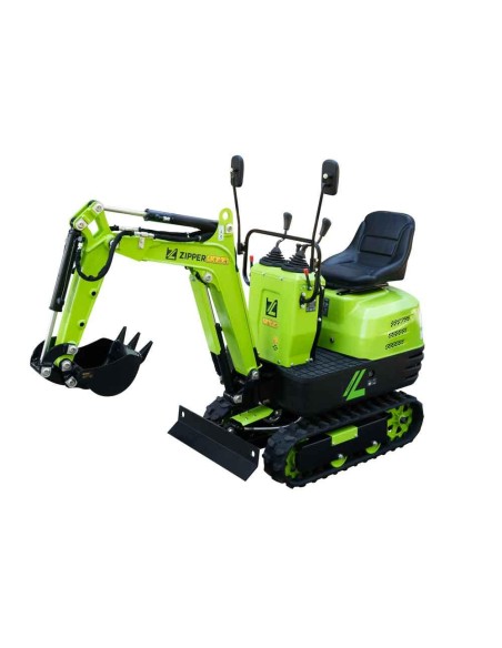 2 - Mini-pelle Zipper ZI-MBGS600 compacte 5q avec accessoires