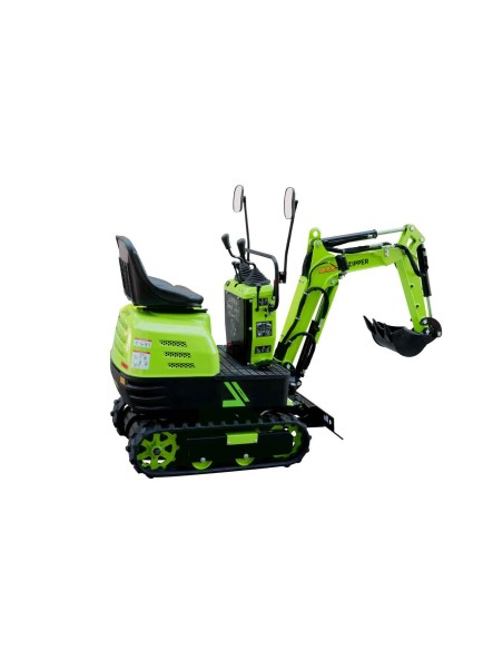 3 - Mini-pelle Zipper ZI-MBGS600 compacte 5q avec accessoires