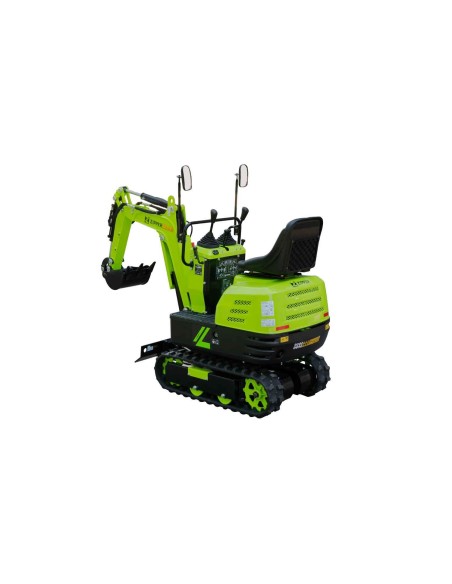 5 - Mini-pelle Zipper ZI-MBGS600 compacte 5q avec accessoires