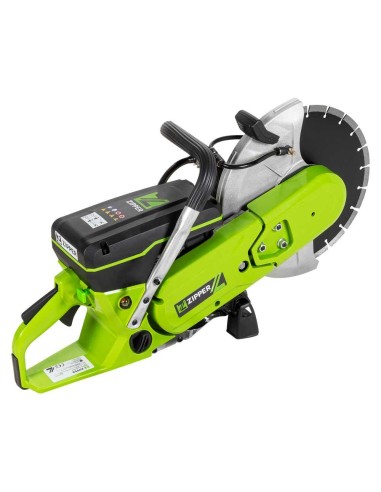 Mototroncatrice a disco per cemento e asfalto taglio 105mm Zipper zi-bts300t