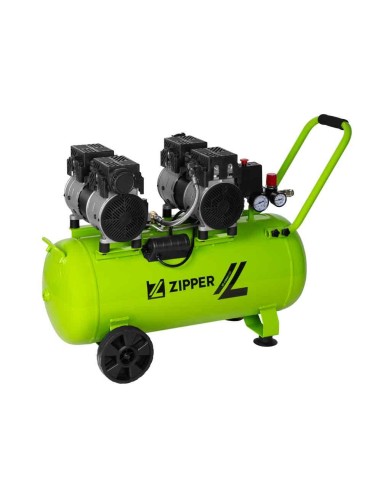 1 - Compressore aria silenziato 50 lt 8 bar Zipper zi-com50si