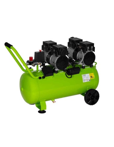 2 - Compressore aria silenziato 50 lt 8 bar Zipper zi-com50si