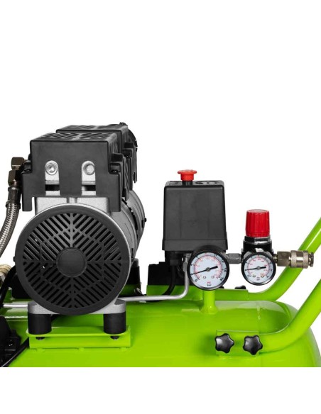 3 - Compressore aria silenziato 50 lt 8 bar Zipper zi-com50si