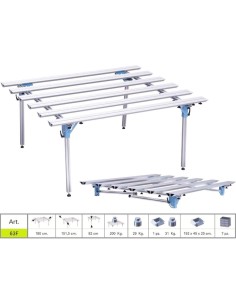 1 - Table de travail pour dalles et carreaux de grande taille Sigma 63f