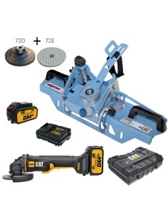 1 - Machine chanfreinage Sigma simple bevel 36a5d + meuleuse d'angle cat dx31b