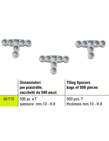1 - Entretoise de carrelage t Sigma 40-t10 500 pižêces žëpaisseur mm 1 - h.4