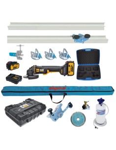 1 - Coupe carreaux Sigma 8ae2 332cm +keraflex ext +waterkit +meuleuse angle cat dx31b