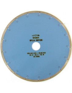 1 - Disque de diamant Sigma 74c žÿ300 trou 30mm epaisseur 2,7 mm pour la coupe humide