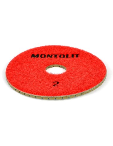 Jeu De 3 Disques Meules Résin Diamantée Montolit Pads Pdr Kit