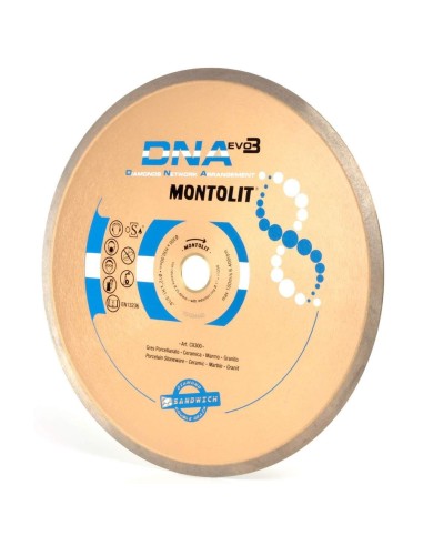 1 - DISQUE DE DIAMANT 300 MM POUR GRŽêS EMAILLŽë ET DELICAT MARBRE GRANITE MONTOLIT DNA CX300