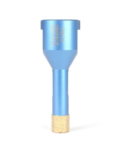 1 - FRAISE DIAMANTŽëE POUR PERŽçAGE A SEC ET EAU Žÿ 10 MONTOLIT MONDRILLO FS10