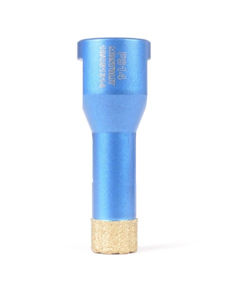 1 - FRAISE DIAMANTŽëE POUR PERŽçAGE A SEC ET EAU Žÿ 14 MONTOLIT MONDRILLO FS14