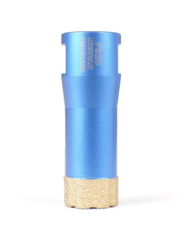 1 - FRAISE DIAMANTŽëE POUR PERŽçAGE A SEC ET EAU Žÿ 20 MONTOLIT MONDRILLO FS20