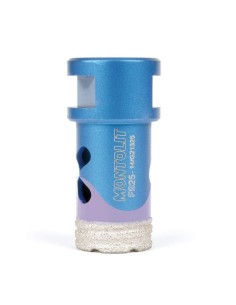 1 - FRAISE DIAMANTŽëE POUR PERŽçAGE A SEC ET EAU Žÿ 25 MONTOLIT MONDRILLO FS25