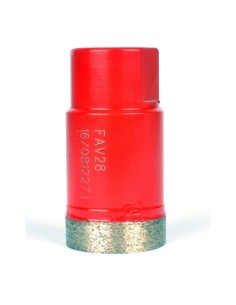 1 - FRAISE DIAMANTŽëE POUR PERŽçAGE AVEC EAU MONTOLIT SINTERIZED FAV28