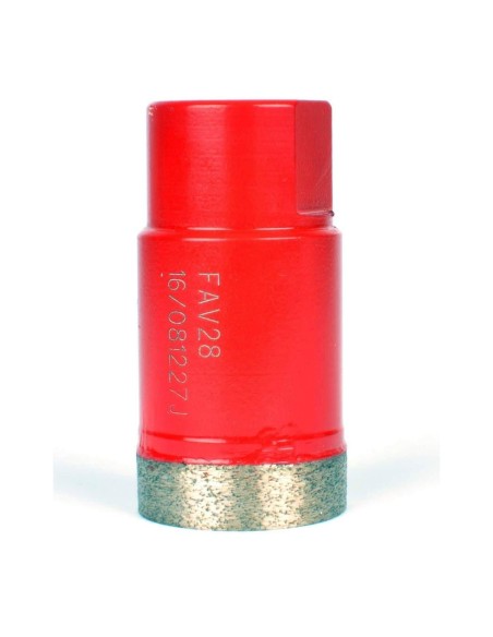 1 - FRAISE DIAMANTŽëE POUR PERŽçAGE AVEC EAU MONTOLIT SINTERIZED FAV28