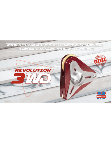 3 - CHARIOT AVEC ROULETTES D'INCISION POUR MONTOLIT FLASH LINE 3