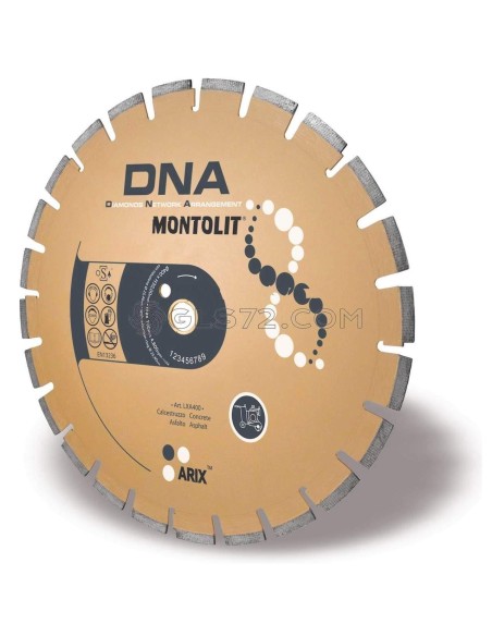 1 - DISQUE DE DIAMANT 400 MM POUR BŽëTON ASPHALTE MONTOLIT DNA LXA400