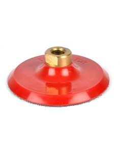 1 - PLATEAUX DE PONŽçAGE Žÿ 100 M14 POUR REMORQUAGE MEULE AVEC VELCRO MONTOLIT PDR