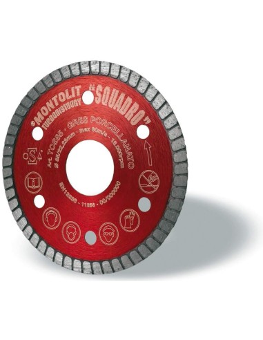 1 - DISQUE DE DIAMANT 85 MM POUR GRŽêS VITRIFIŽë ET CŽëRAMIQUE COMPACTE MONTOLIT TURMONT TCS85
