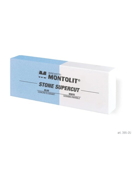 1 - Meule double grain pour dressage 206x73x30mm Montolit 395-2u