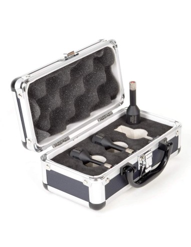 1 - KIT 3 FRAISE DIAMANTEE 6-8-10 MM PERCAGE A SEC ET EAU MONTOLIT MONDRILLO FSBKIT