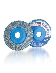 DISQUE DE DIAMANT LAMELLAIRE GRAIN 120 Ø115MM MONTOLIT FLEXIMONTGM