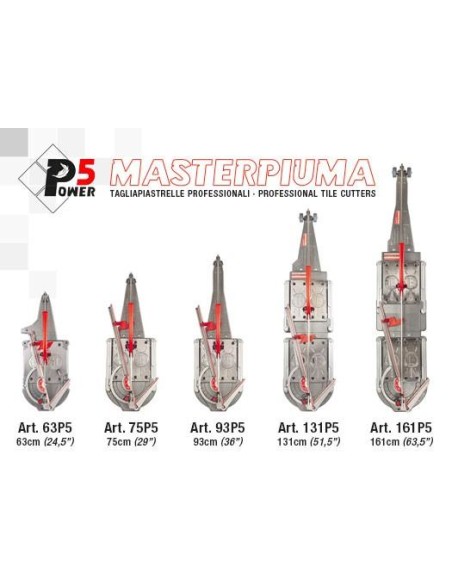 2 - COUPE CARREAUX CARRELAGES MONTOLIT MASTERPIUMA 161P5 LONGUEUR DE COUPLE 161 CM