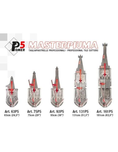 COUPE CARREAUX CARRELAGES MONTOLIT MASTERPIUMA 75P5 LONGUEUR DE COUPLE 75 CM