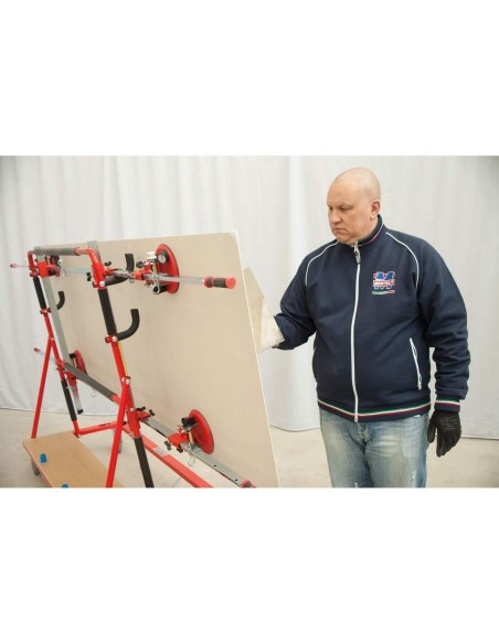 4 - CHARIOT MULTIUSAGE TRANSPORT ET TRAITEMENT DES GRANDS CARREAUX MONTOLIT GOAL EVO