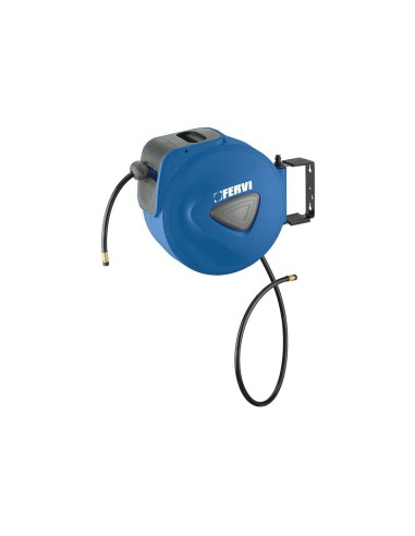 Enrouleur dévidoir automatique air comprimé 15 m fervi 0378/1510