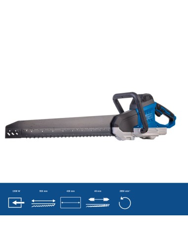 2 - Scie Universelle electrique à Double Lame pour Bâtiment Scheppach AZE430