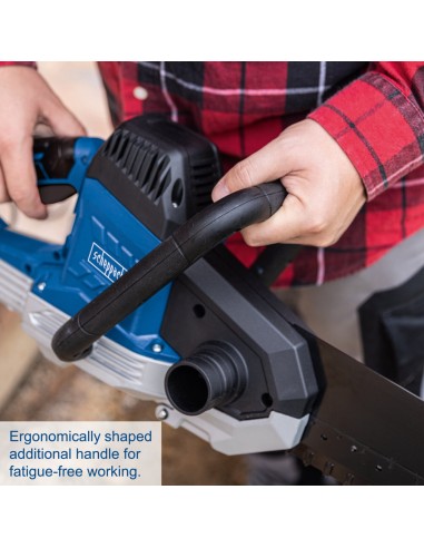 5 - Scie Universelle electrique à Double Lame pour Bâtiment Scheppach AZE430