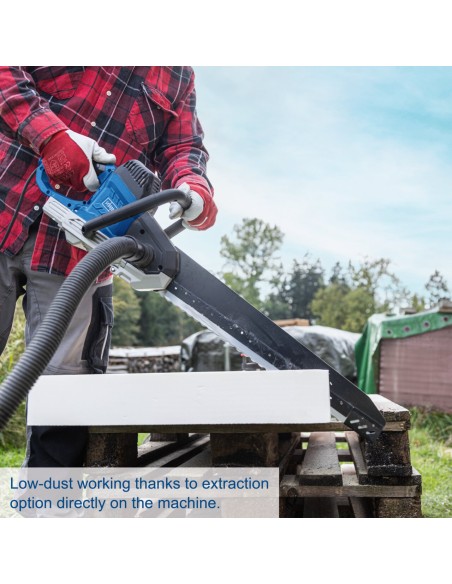 6 - Scie Universelle electrique à Double Lame pour Bâtiment Scheppach AZE430