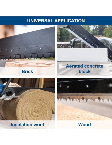 8 - Scie Universelle electrique à Double Lame pour Bâtiment Scheppach AZE430