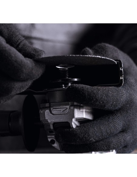 5 - Meuleuse d'Angle sans Fil 20V 125mm avec Disques et Coffret Scheppach c-atb15/1-x