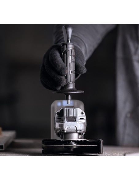 6 - Meuleuse d'Angle sans Fil 20V 125mm avec Disques et Coffret Scheppach c-atb15/1-x