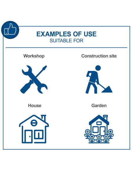 9 - Meuleuse d'Angle sans Fil 20V 125mm avec Disques et Coffret Scheppach c-atb15/1-x