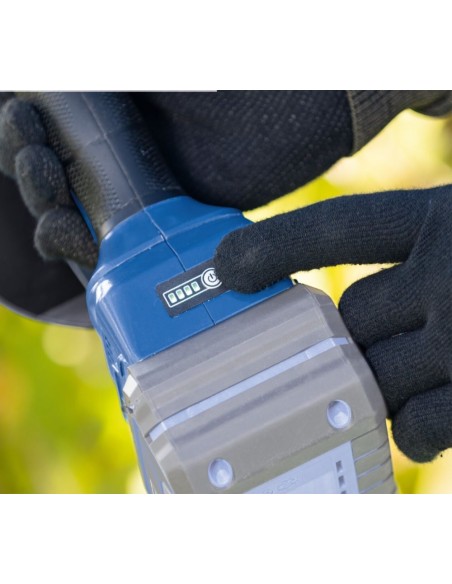 3 - Élagueuse 20V avec Batterie 4.0Ah et Chargeur IXES – Scheppach BC‑PS150‑X