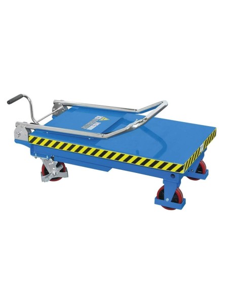 2 - Table élévatrice hydraulique mobile 300 kg fervi 0075