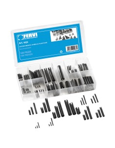 1 - Coffret de goupilles elastiques 120 pcs fervi 0231