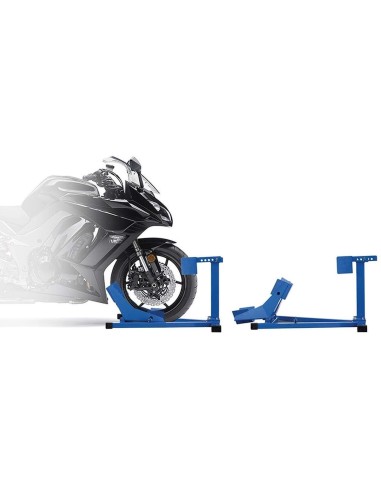 2 - Support de roue avant pour moto 15" - 21" fervi 0241
