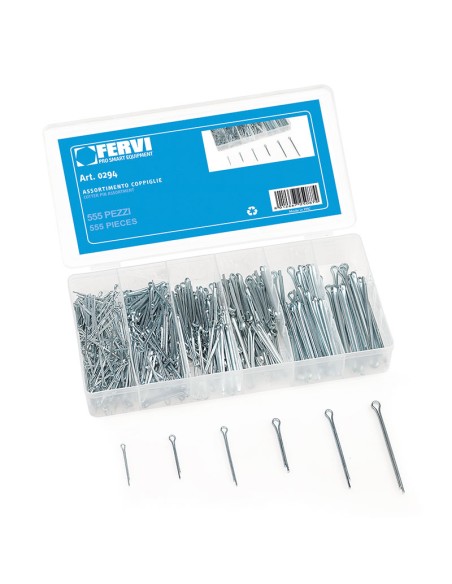 1 - Coffret de 555 goupilles goupille fervi 0294