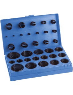 1 - Coffret de joints toriques 419 pcs caoutchouc pouces plomberie fervi 0299/p