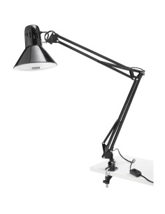 1 - Lampe a pince flexible bureau fervi 0343